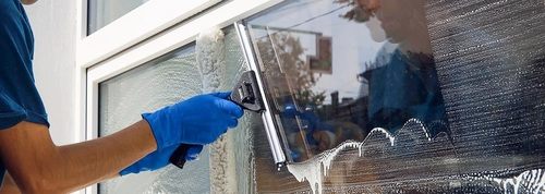 The need for regular cleaning of office windows and display windows